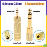  Jack Chuyển 3.5 Sang 6.5 Và 6.5 Sang 3.5mm 