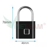  Ổ Khóa Vân Tay Mini Không Chìa Khóa Tiện Dụng Cho Tủ đựng giấy tờ, tủ quần áo,vali ...dc4805 