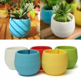  Chậu hoa nhựa mini/Chậu Cây Mini Có Đáy Trữ Nước - Đa dạng màu sắc - Trang trí nhà cửa, văn phòng tuyệt đẹp 