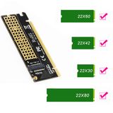  Thẻ mở rộng chuyển đổi M.2 NVMe SSD sang PCIE 3.0 X16 cho máy tính -dc4518 