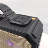  Loa bluetooth siêu bass Kimiso KMS-301, âm thanh trong âm bass siêu trầm, có quai xách, đèn led đổi màu , có fm -DC3884 