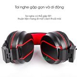  Tai nghe chụp tai headphone có dây kèm mic , tai nghe chụp tai có mic có thể gập lại, âm thanh sống động -dc4038 