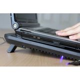  Đế tản nhiệt laptop N99 / N191 / V19, quạt tản nhiệt Lattop làm mát cực nhanh 