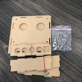  Vỏ hộp bảo vệ trong suốt cho bộ tiền khuếch đại âm thanh 6J1 HiFi (Tự ghép) -dc4336 