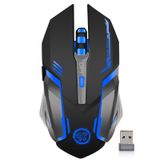  Chuột không dây dùng pin sạc Azzor D9 / War Worl T1 - Led 7 màu chuyên game -DC2394 