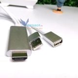  Cáp Hdmi Không Dây Cho IOS Và Adroid Kết Nối Tivi Cổng Hdmi Dài 1m -DC3644 