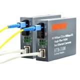 Bộ Chuyển Đổi Quang Điện NetLink HTB-3100B và HTB-1100S A 100Mbps 1 Sợi 1 Cổng LAN -dc3955 