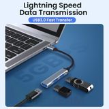  Bộ chia cổng Hub Type-C/Hub USB 4 trong 1 cho Laptop/laptop táo,ĐT,tablet táo -dc4756 