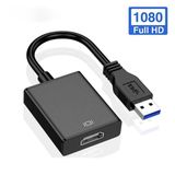  Đầu Chuyển Đổi USB 3.0 Sang HDMI 1080p - Tương Thích với Laptop/PC/HDTV, Hỗ Trợ Windows XP 