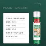  Keo bọt nở SANO PU FOAM 960ml siêu dính hàng loại 1 siêu trắng, nhanh khô kèm vòi- dc5306 
