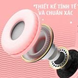  Tai nghe Bluetooth P47M, Hình tai mèo dễ thương, Phát sáng đèn đầy màu sắc, có đèn LED có thẻ có thể gập lại -dc4577 