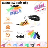  5 Dụng cụ quấn dây tai nghe, dây cáp hình xương cá 