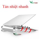  Giá Đỡ Tản Nhiệt Nhôm Cho Macbook, Laptop, máy tính xách tay, Ipad, Surface -DC4365 