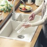  Cọ Rửa Bình Sữa Đa Năng Lông Mềm Gập 90 Độ, Dụng Cụ Cọ Bình Nước Cán Dài Tiện Lợi 