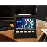  Đồng hồ để bàn LED đồng hồ đo Nhiệt độ Độ ẩm ,Báo thức 2159T -dc3611 