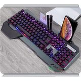  Bàn Phím Gaming K618 Super Pro New 2024 Led Đổi Màu 10 Chế Độ Led Khác Nhau Ngang Phím Cơ -dc4029 