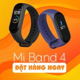  Vòng đeo tay thông minh theo dõi sức khỏe Xiaomi Mi Band 4 / MiBand 4 Nguyên seal Chính hãng -Màu đen -dc3670 
