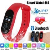  Đồng Hồ Thể Thao M4, Vòng Đeo Tay Thông Minh M4 Đo Huyết Áp Nhịp Tim -DC3751 