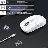  Attack Shark X6 - Chuột Gaming Bluetooth PAW3395, Dock Sạc RGB Không Dây, Siêu Nhẹ - dc5204 