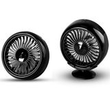  Quạt ÔTô mini để xe - Quạt Gắn Taplo ,Cửa Gió Điều Hòa Xe Hơi kèm đèn led giúp tiết kiệm nhiên liệu 