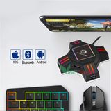  Bộ chuyển đổi bàn phím và chuột chơi game PUBG trên Điện thoại ,máy tính bảng...hỗ trợ Androi và IOS - K-MIX -DC4082 