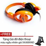  Lightning A2 Tai nghe chuyên game hỗ trợ học trực tuyến  onlie + tặng giá đỡ điện thoại -tai nghe 