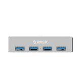  Bộ chia hub 4 cổng USB 3.0 dạng kẹp vỏ nhôm Orico MH4PU / MH2ACU3 