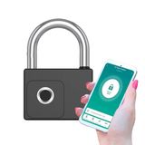  Khoá vân tay chống nước P70 sử dụng vân tay App mở khóa kèm 2 chìa khóa dự phòng -dc5103 