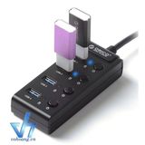  Hub chia 4 cổng USB 3.0 có công tắc Orico W9PH4 -DC681 