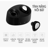  (CAO CẤP) Tai Nghe Bluetooth Không Dây - Nghe 12h, Âm Thanh Stereo Kèm Dock Sạc Tích Hợp Pin Trâu, Chống Ồn -dc3312 
