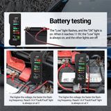  Thiết bị kiểm tra bình ắc quy 12v Aneng BT-170 chuyên dụng cho xe hơi, xe máy 