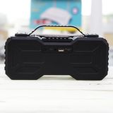  Loa bluetooth siêu bass Kimiso KMS-301, âm thanh trong âm bass siêu trầm, có quai xách, đèn led đổi màu , có fm -DC3884 