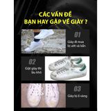  Chai xịt tạo bọt vệ sinh giày Sneaker 300ml tạo bọt khô không ướt, dễ dàng lau chùi chỉ 1 lần lau - dc5221 