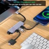  HUB Type C và HUB USB 3.0 tốc độ cao Vinetteam cổng chia usb mở rộng kết nối chuyển đổi cho laptop táo Laptop PC 