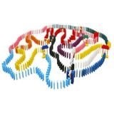  Bộ đồ chơi 100 quân Domino bằng gỗ 