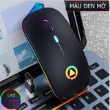  Chuột Máy Tính Không Dây A2 - Chống Ồn Pin Sạc Được Không Cần Thay -DC4426 