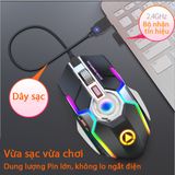  Chuột không dây chuyên GAME  Sạc Pin - Kepos G80 / YINDIAO A5 Led RGB Led 7 màu - CỰC ĐỘC - Tặng lót chuột -DC3947 