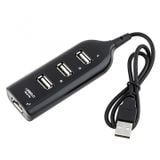  Hub usb hình ổ điện 1 ra 4 (Đen) + Tặng 1 lót chuột -dc247 