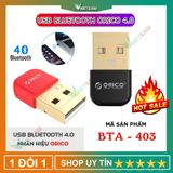  USB Bluetooth 4.0 Orico BTA-403 BTA-408 Nhỏ Gọn - Bền - Kết nối ổn định (Màu ngẫu nhiên) 
