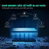  HUB USB 2.0 Cao Cấp - Mở Rộng Kết Nối Dễ Dàng Cho Laptop và PC - DC5161 