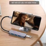  HUB Type C và HUB USB 3.0 tốc độ cao Vinetteam cổng chia usb mở rộng kết nối chuyển đổi cho laptop táo Laptop PC 