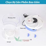  Máy Bắt Ruồi Tự Động Thông Minh Nhựa ABS Cao Cấp công suất 4W An toàn cho trẻ nhỏ (màu trắng) -DC4232 
