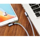  Cáp sạc EARLDOM chống gãy đứt thiết kế gập 90 đầu Lightning 017i -DC2191 