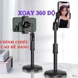  Kê Điện Thoại livestream để bàn xem video Ổn Định Xoay 360 Độ dùng để Quay Phim Ghi Hình Đa Dụng 