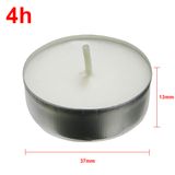  Nến tealight 100 viên cháy 1-4h không mùi không khói dùng trong nhà hàng, khách sạn, nhà hàng, spa, đốt để xông tinh dầu 
