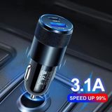  Tẩu Sạc Điện Thoại Nhanh Trên Xe Hơi 66W 3.1A PD Cổng USB Type C kỹ thuật số QC PD -dc5079 