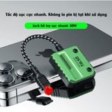  Jack chuyển đổi Plextone GS1 iP TypeC to 3.5mm hỗ trợ sạc nhanh cho điện thoại táo PD 60W có mic 