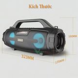  Loa karaoke xách tay KIMISO KM-S3 cực hay có jack cắm micro 6.5mm tích hợp chế độ EQ (đen) Tặng kèm micro -dc4223+dc2969 