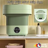  Máy Giặt Mini Gấp Gọn 6L - Tự Vắt Khô, Khử Khuẩn, Dành cho Đồ Lót/Tất Vớ/Đồ Bé - dc5235 