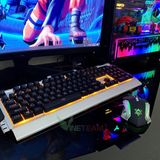  FREESHIP TỪ 99K_Bộ Bàn Phím Giả Cơ Và Chuột Chuyên Game K33 Led Tặng Lót Chuột -dc3445 